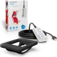 Seneye Pond - Aimed at owners of garden and koi ponds. The device can be connected to a USB power adaptor and work without a PC or can be connected to a wireless USB sending giving 150m wireless coverage. The seneye pond comes with a specifically designed float, allowing the warming icons to be easily seen.