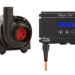 The Abyzz A100 pump provides all the quality and features of the bigger Abyzz pumps in a very compact and powerful pump. With its menu controlled driver and the high efficiency motor running on a safety voltage off only 12V it can be used in all areas of application. The integrated bearing flushing provides optimum protection against calcination and, in conjunction with the silicon carbide bearings and special hard metal shaft, ensures low-maintenance operations. The materials used are designed to have a long lifetime and meet the highest requirements and quality standards. This product was developed and manufactured in Germany by venotec. 