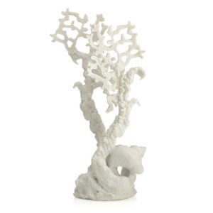 This striking Biorb fan coral sculpture forms a dramatic centre piece to any BiOrb. Contrast with sea fans and sea lillies for a stunning display.  Suitable For the following BiOrb aquariums: Halo: from 30 Classic: from 30 Flow: only 30 Life: All Tube: only 30 Cube: only 60 Size Approximately  110 x 108 x 290