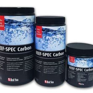 Red Sea REEF-SPEC™ Carbon is the ultimate choice for marine & reef aquariums due to its unique technical characteristics. Red Sea REEF-SPEC™ Carbon’s granule size and its micro/macro porous structure, ensures a very high total adsorption capacity and rapid extraction of the specific organic pollutants that are found in Reef aquariums. REEF-SPEC™ Carbon has extremely low phosphate leaching and minimal ash content while also not affecting the pH of aquarium water. Red Sea REEF-SPEC™ Carbon needs replacing less frequently than carbons that are not reef-specific or are of a lower quality and represents an effective, cost-efficient solution for providing the very best water quality in marine & reef aquariums. Main features: Rapid removal of organic pollutants High total adsorption capacity Ultra-Low phosphate output Ultra-Low ash content Suitable for Marine & Freshwater Filter Bag included( 250g, 500g, 1000g)