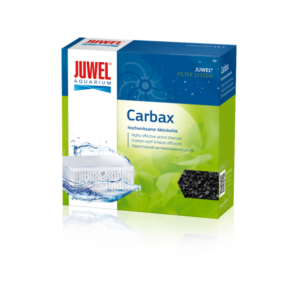 Carbax - Active Coal The Carbax filter medium sets new standards in aquarium filtering with active charcoal. Carbax is a highly effective, hard coal based granulated active charcoal that has been specifically developed for cleaning and decolourisation of water-based liquids. In contrast to conventional charcoal filter media, with Carbax, the entire active charcoal grain is completely activated and not just the grain surface.