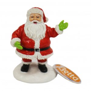 Santa Christmas Ornament. Measurements - 6.5cm (l) x 4cm (w) x 9cm (h) Ideal for all aquariums