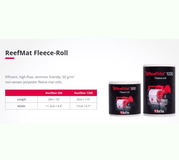 Red Sea ReefMat Fleece Roll 500 - Paraquatics