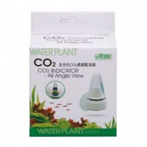 Ista CO2 Indicator - All Angle View allows the monitoring of the CO2 level from any angle. Having one of these is a must for any aquarium that uses CO2 dosing. The unique design prevents any chance of spill of the indicator solution. Solution included.